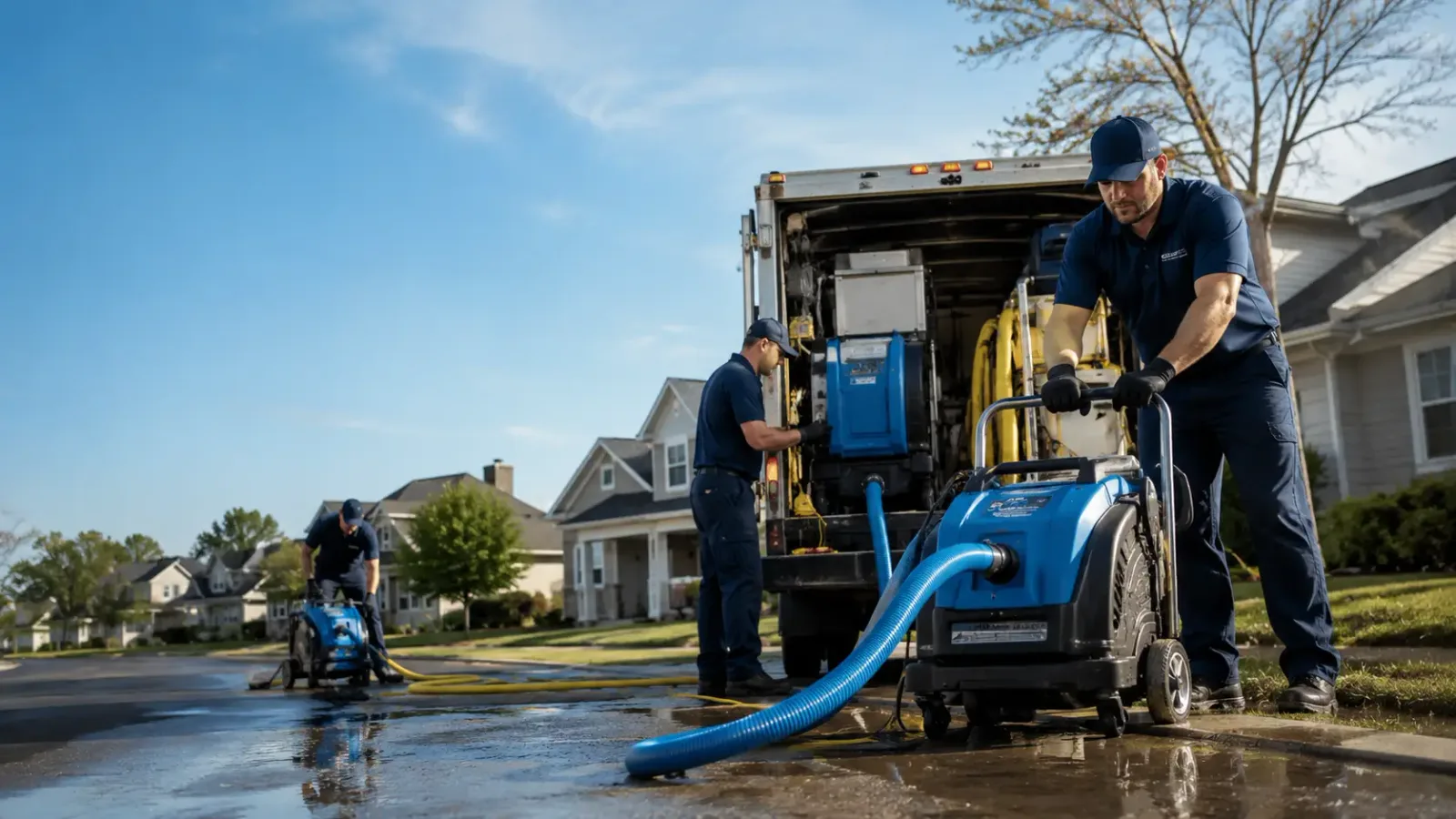 Flood Damage Cleanup in Randlett, OK